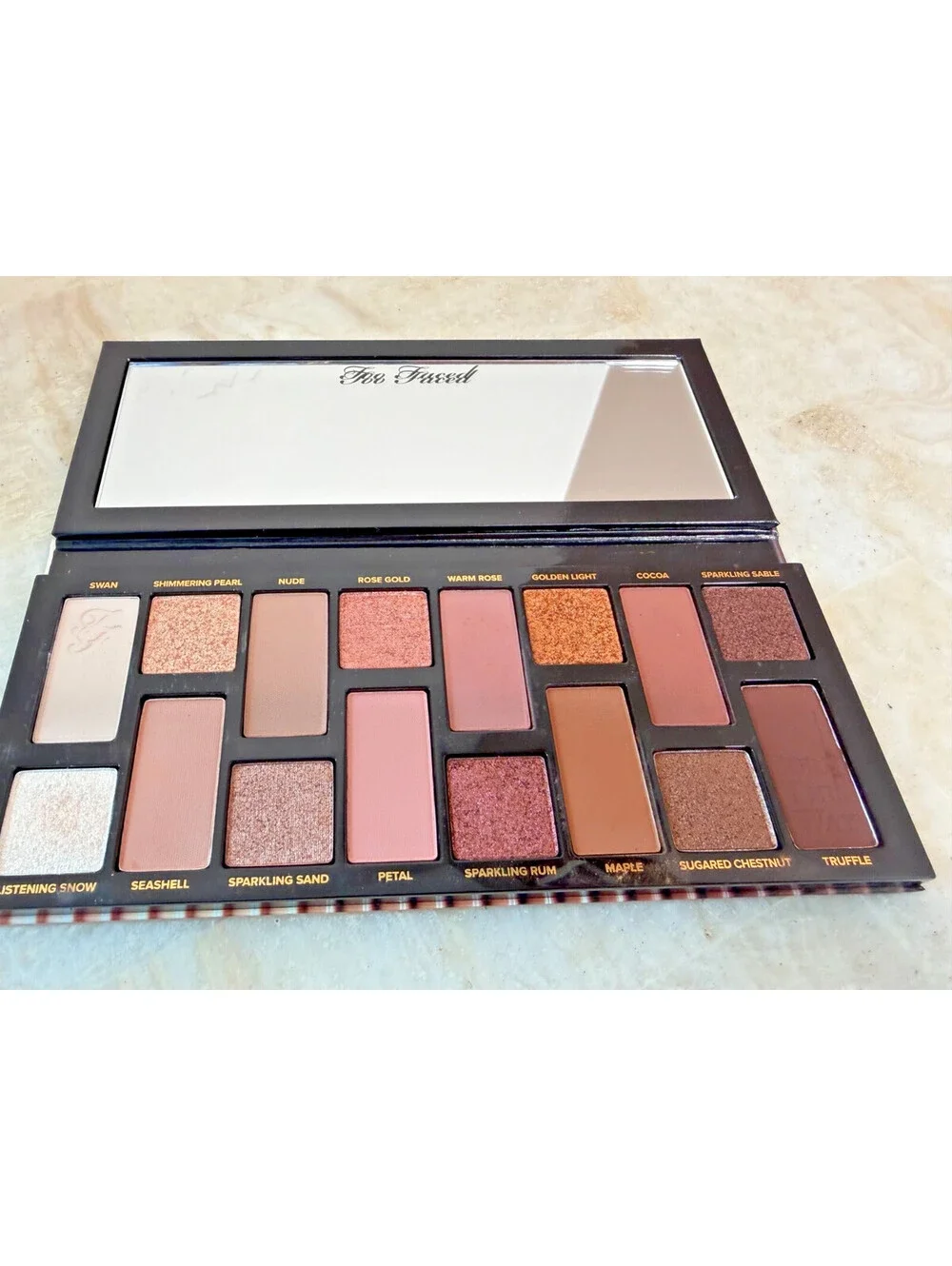 NIB Too Faced Born This Way Shadow Palette 16 Shades